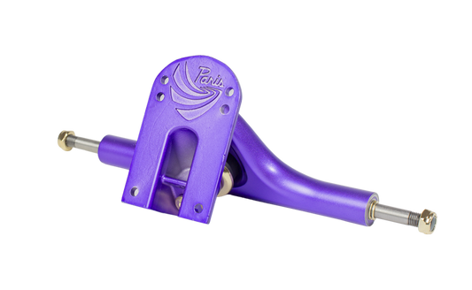 V3 Hollow Lite 180mm 50º Longboard Trucks Purple Satin