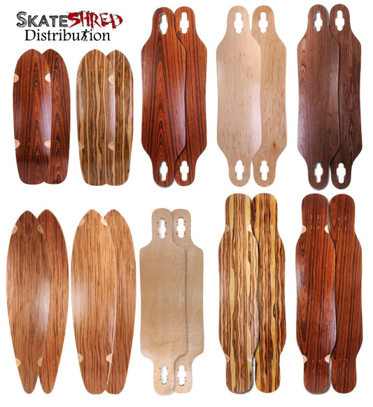 New longboard specialty shapes and restocks