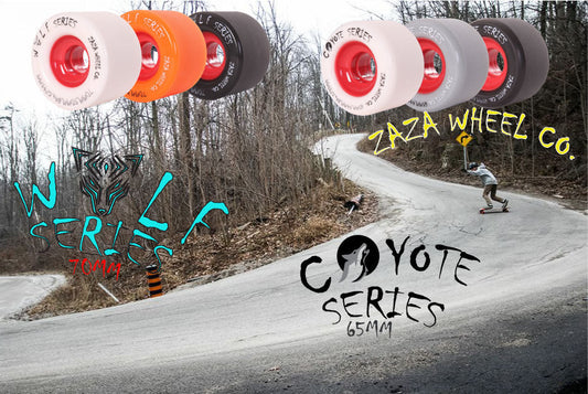 New Sliding Wheels On the SIte. Wolf and Coyote