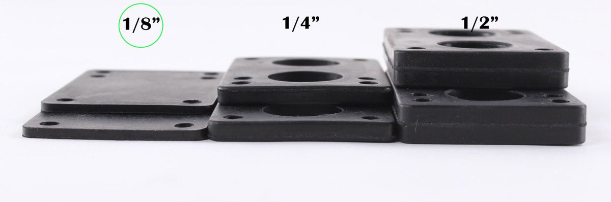 1/8" Real Rubber Risers
