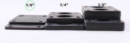 1/8" Real Rubber Risers