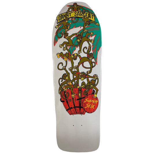 Schmitt Stix Danny Sargent Barrel of Monkeys Deck - White