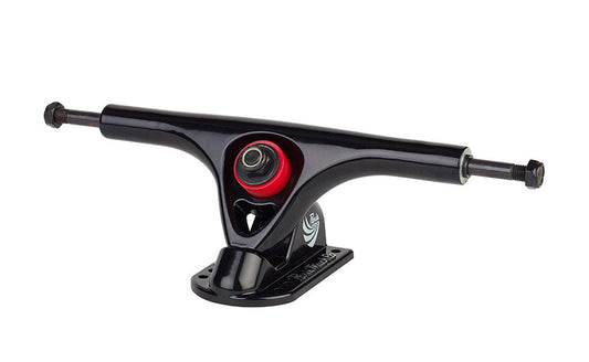 The 195mm 50º Longboard Trucks BLK/BLK