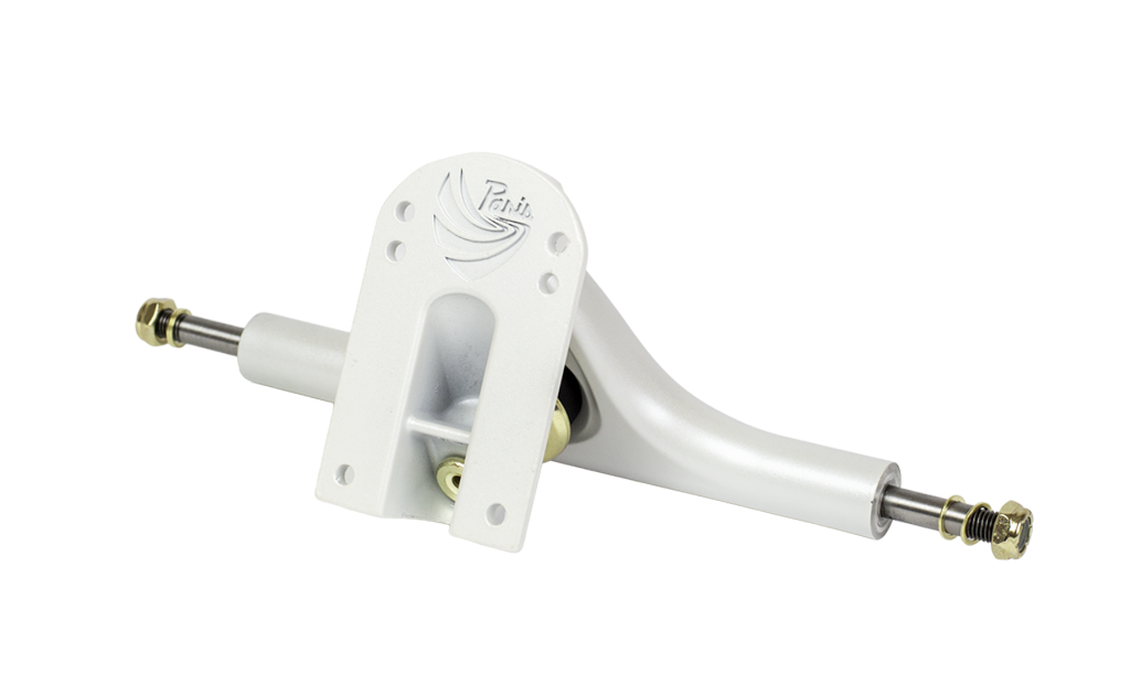 V3 Hollow Lite 150mm 50º Longboard Trucks White Pearl