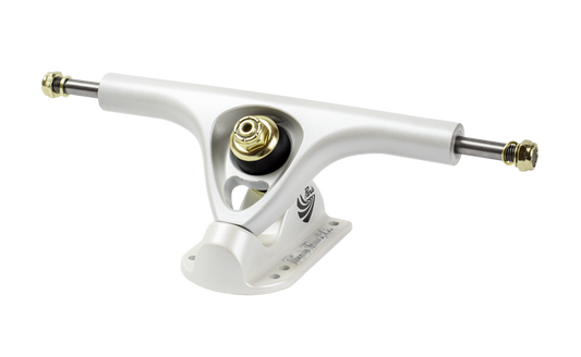 V3 Hollow Lite 150mm 50º Longboard Trucks White Pearl