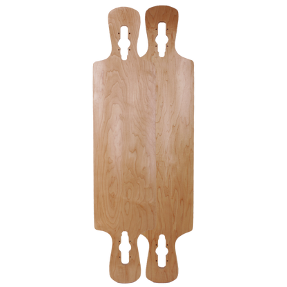 42" x 9.5" Drop Through Double Kick Blank Deck