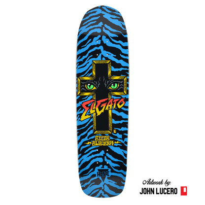 Hosoi Skateboards Cat Eyes Deck– 8.75"x32.75" - Blue Dip