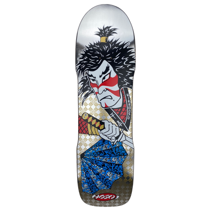 Hosoi Skateboards- Lonny Hiramoto Samurai Deck 9"x32.5" - Silver