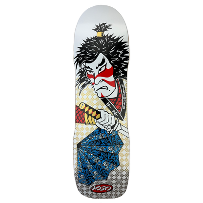 Hosoi Skateboards- Lonny Hiramoto Samurai Deck 9"x32.5" - White