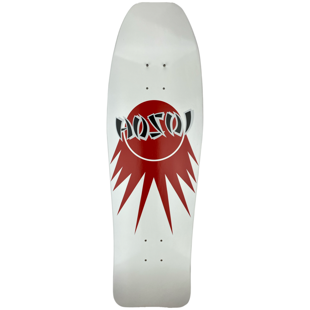 Hosoi Skateboards Fish 83 Deck- 9.875"x33" - White
