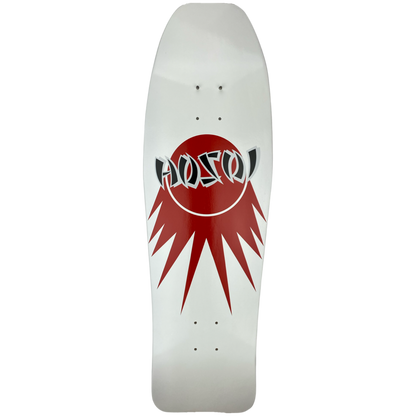 Hosoi Skateboards Fish 83 Deck- 9.875"x33" - White
