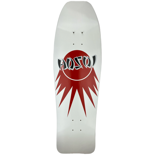 Hosoi Skateboards Fish 83 Deck- 9.875"x33" - White
