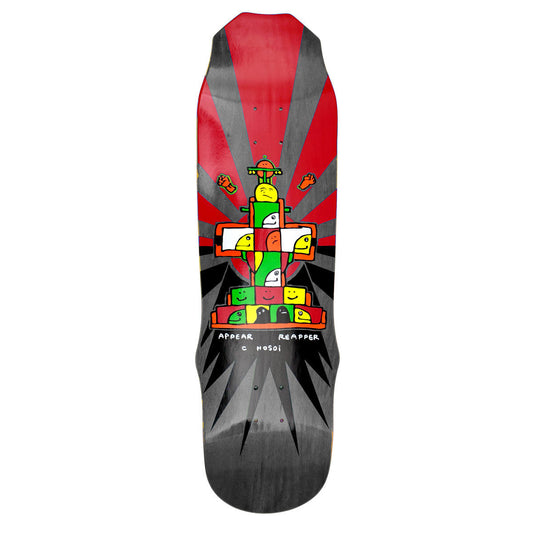 Hosoi Skateboards Gonz 93 Deck- 9"x33" - Black Stain