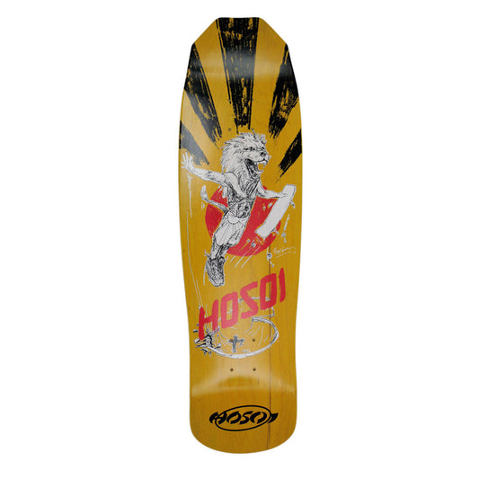 Hosoi Skateboards Hosoi King Deck– 9"x32.25"6 - Yellow Stain