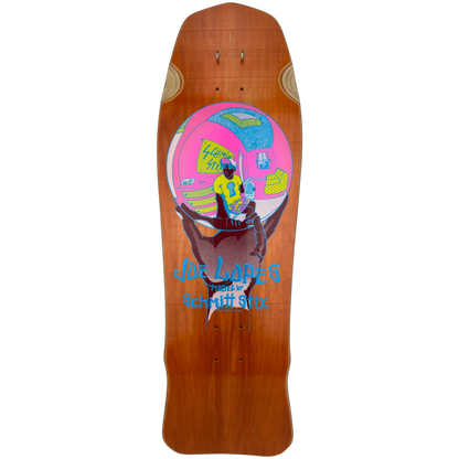 Schmitt Stix Joe Lopes Crystal Ball Deck- 9.875"x31" Orange/Yellow