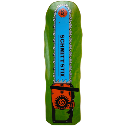 Schmitt Stix Chainsaw Deck- 10"x33" Lime Stain