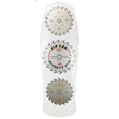 Schmitt Stix Ripsaw Deck White