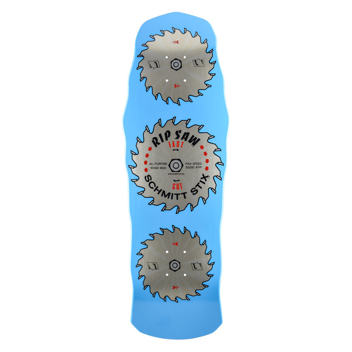 Schmitt Stix Ripsaw Deck Turq
