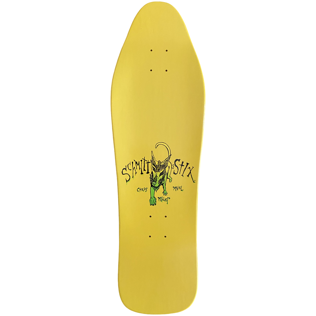 Schmitt Stix Chris Miller Dog Large Re-issue Deck- 10"x31.875"  WB 15.5"