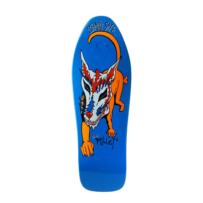 Schmitt Stix Chris Miller Dog Large Re-issue Deck- 10"x31.875"  WB 15.5" Blue Dip