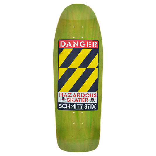 Schmitt Stix Danger Modern Concave Deck- 10"x30" Green Stain
