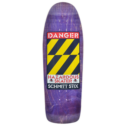 Schmitt Stix Danger Modern Concave Deck- 10"x30" Purple Stain