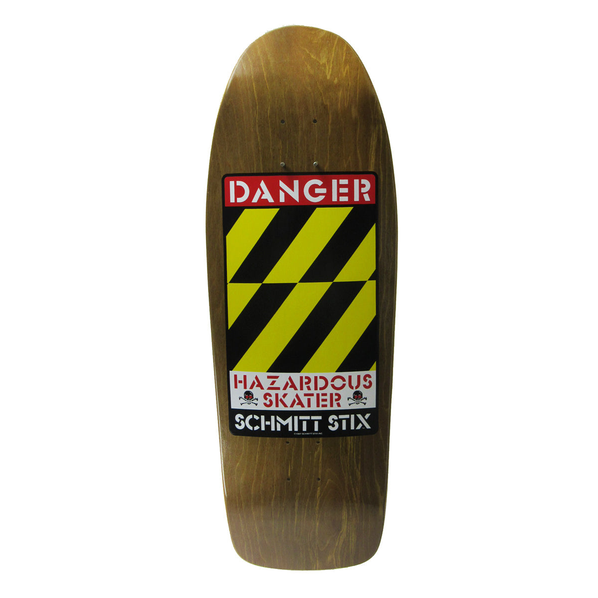 Schmitt Stix Danger Modern Concave Deck- 10"x30" Brown Stain