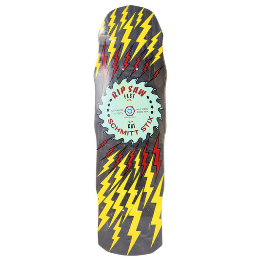 Schmitt Stix RipSaw III Deck- 8.75"x31.75" Black/Yellow