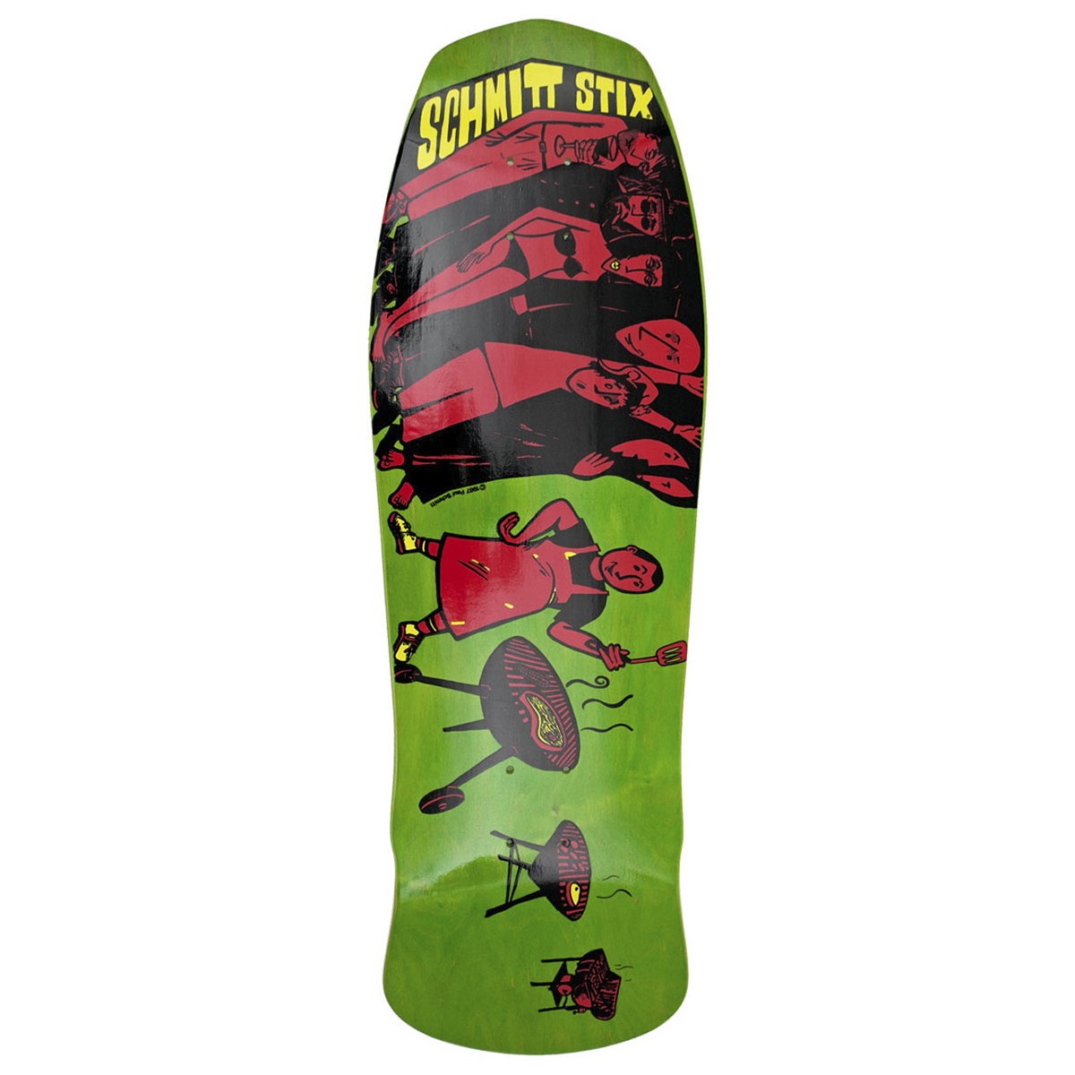 Schmitt Stix Joe Lopes BBQ Deck-10.125"x30.625" Green Stain