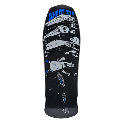 Schmitt Stix Joe Lopes BBQ Deck-10.125"x30.625" Black/White
