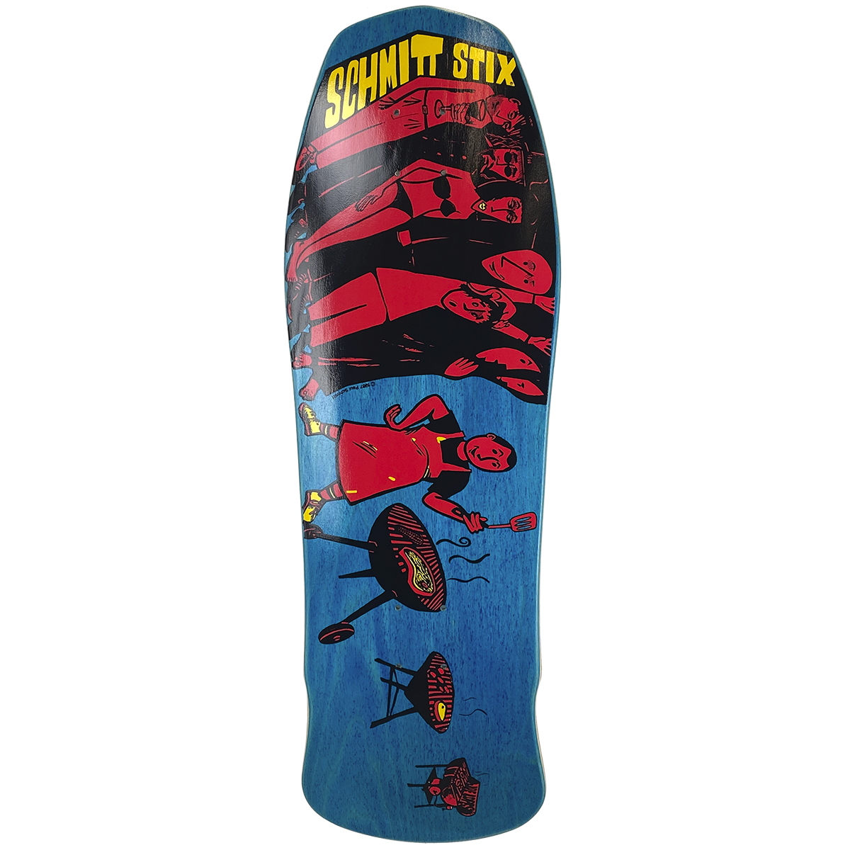 Schmitt Stix Joe Lopes BBQ Deck-10.125"x30.625" Blue Stain