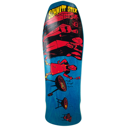 Schmitt Stix Joe Lopes BBQ Deck-10.125"x30.625" Blue Stain