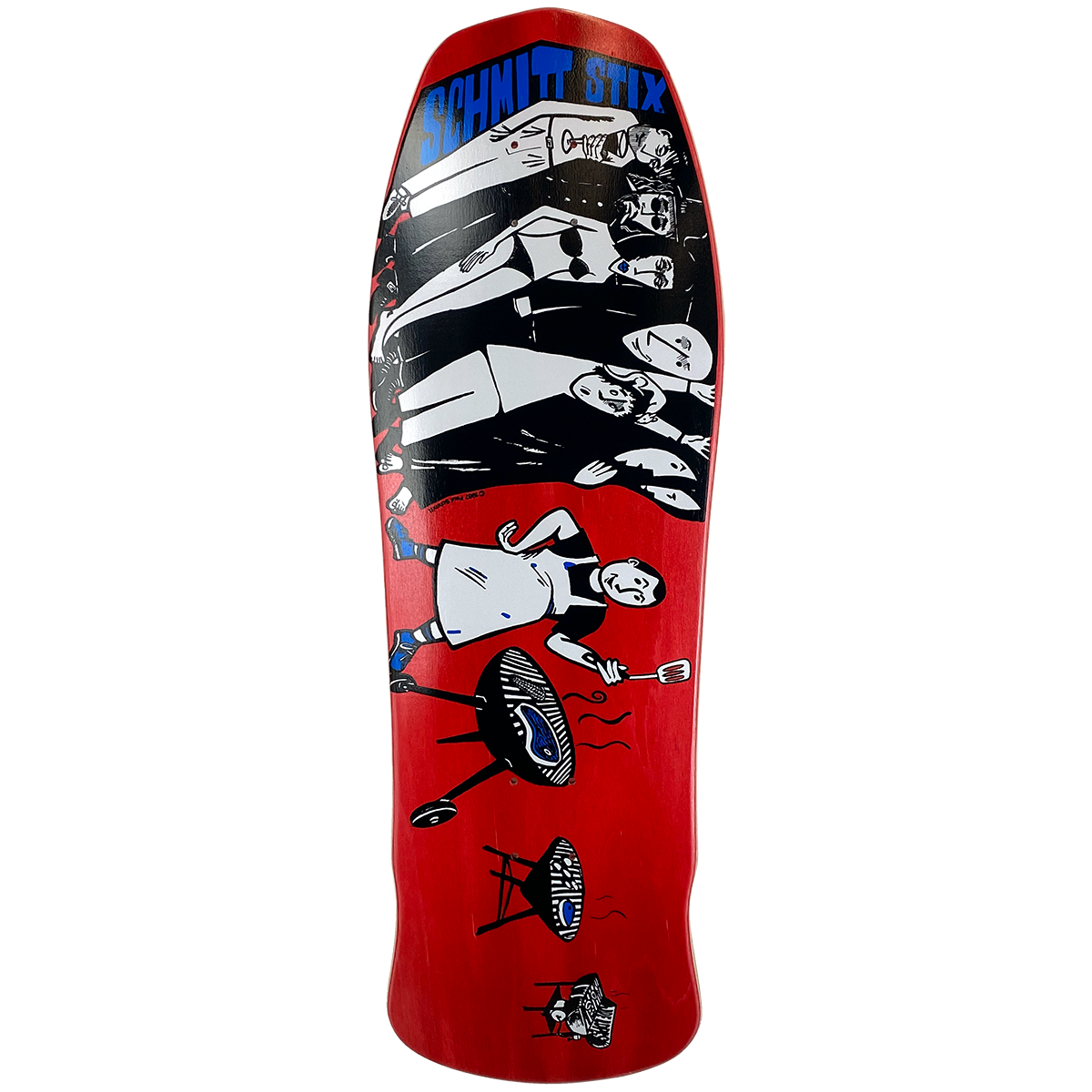 Schmitt Stix Joe Lopes BBQ Deck-10.125"x30.625" Red Stain