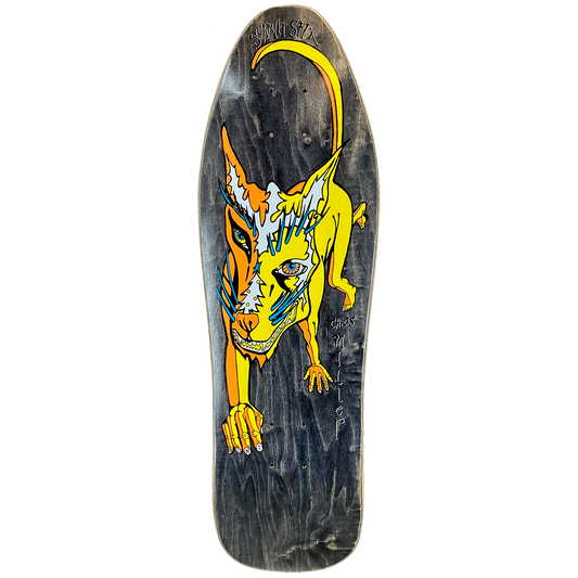 Schmitt Stix Chris Miller Mini Deck- 9.125"x29.75" Black Stain