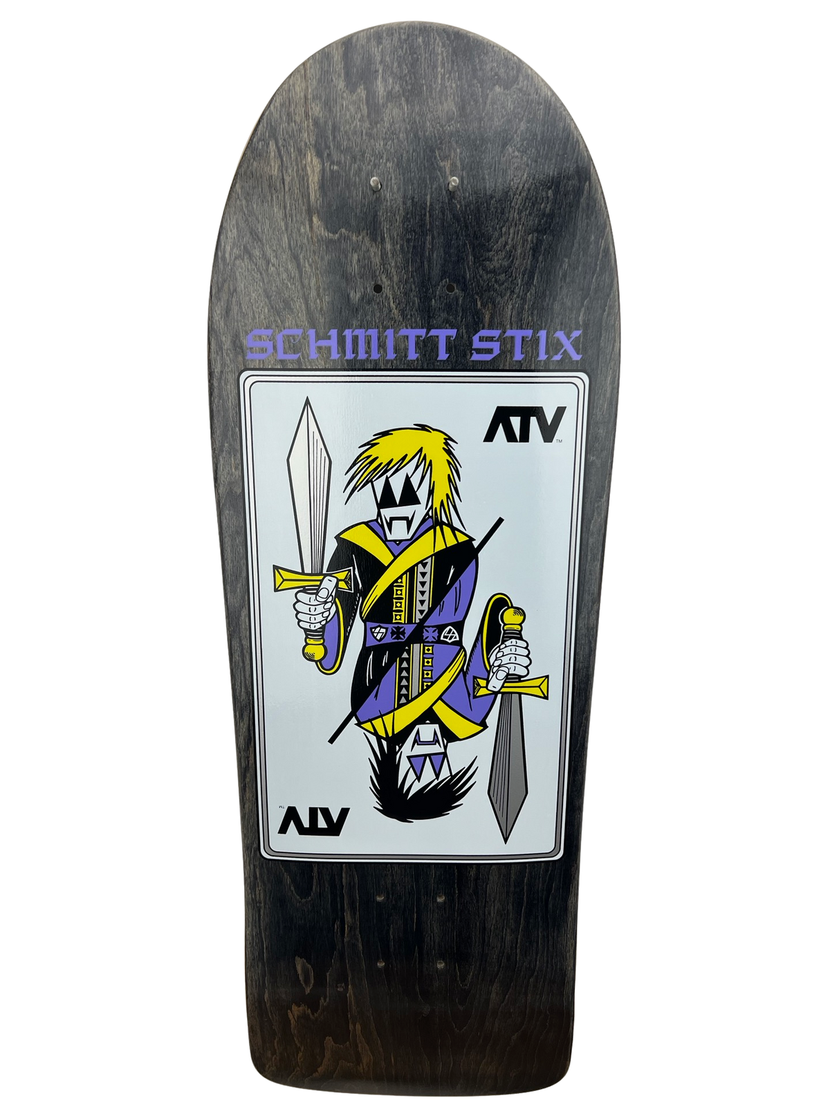 Schmitt Stix ATV Deck-  9 3/8"x30.25" WB 15.5" Black Stain