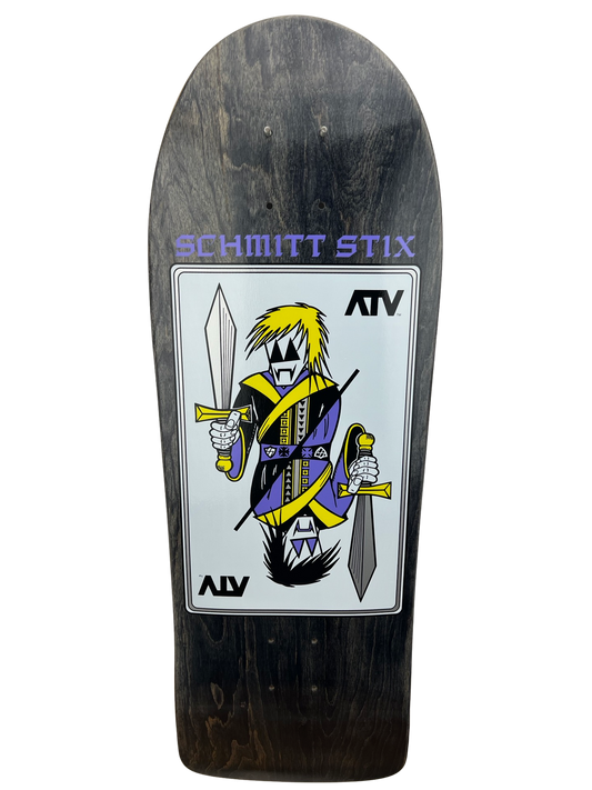 Schmitt Stix ATV Deck-  9 3/8"x30.25" WB 15.5" Black Stain