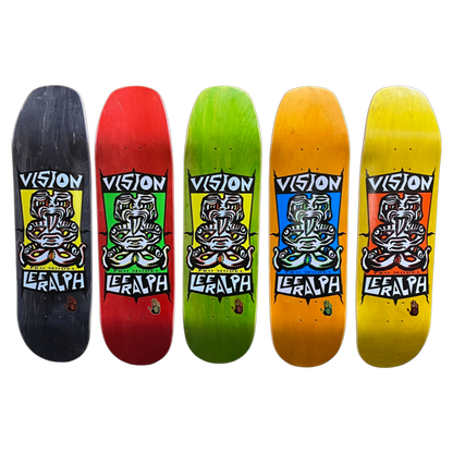 Vision Lee Ralph Tiki Modern Shaped Deck- 8 1/2” x 32 1/2”