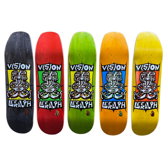 Vision Lee Ralph Tiki Modern Shaped Deck- 8 1/2” x 32 1/2”