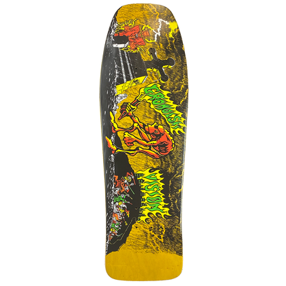 Vision Groholski Graveyard Mob Deck - 9.75"x31.5" YELL STAIN