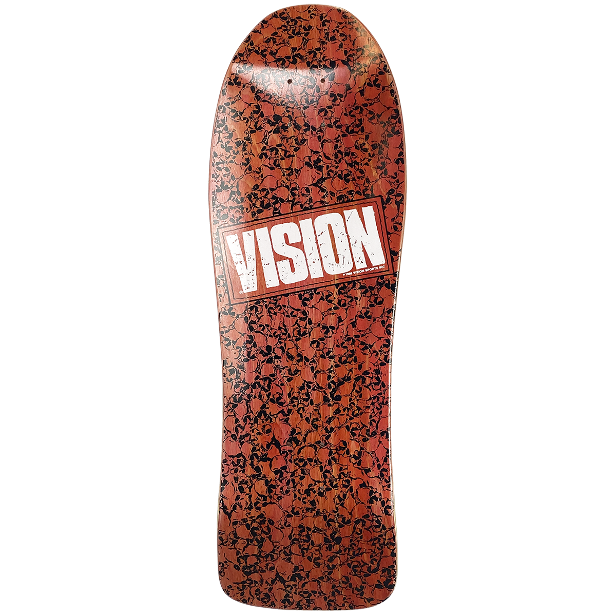 Vision Punk Skull Modern Concave Deck - 10"x30.5"