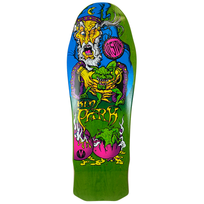 Vision Ken Park Wizard Deck - 10"x31.5" Green Stain