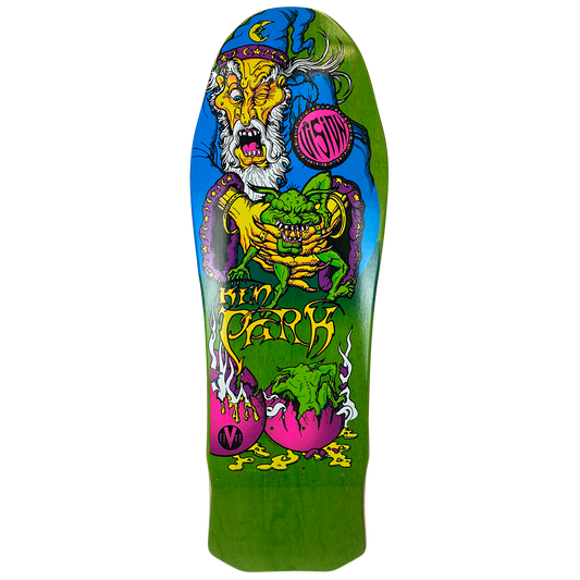 Vision Ken Park Wizard Deck - 10"x31.5" Green Stain