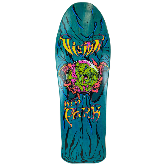 Vision Ken Park Crystal Ball Deck - 9.75"x30" Blue Stain