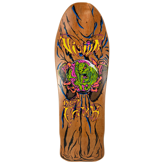 Vision Ken Park Crystal Ball Deck - 9.75"x30" Orange Stain