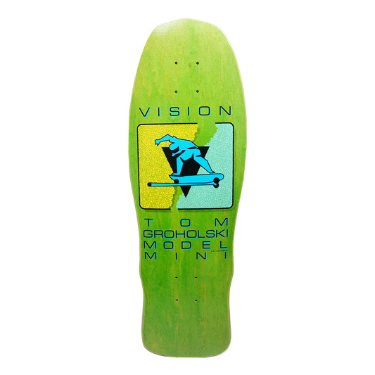 Vision Groholski Hurricane Mini Deck - 9.5" x 29.125" Green Stain