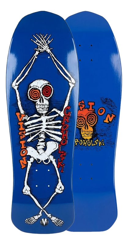Vision Groholski Skeleton Deck - 10.25"x30"