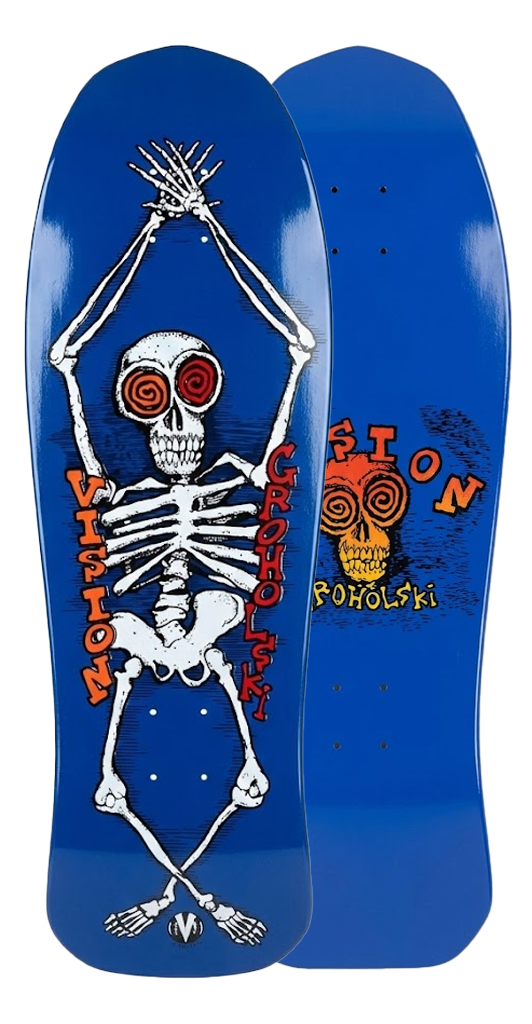 Vision Groholski Skeleton Deck - 10.25"x30"