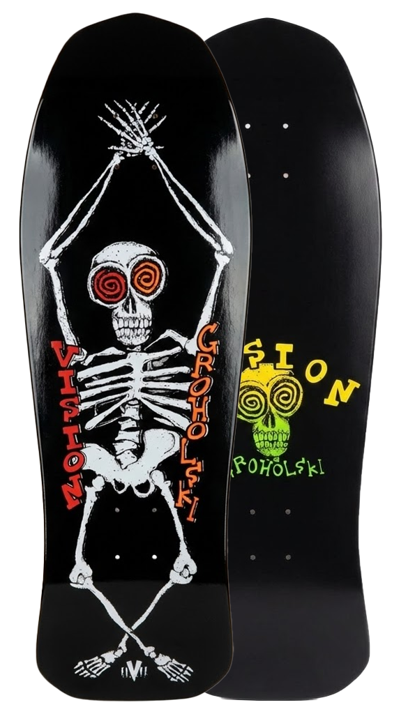 Vision Groholski Skeleton Deck - 10.25"x30"