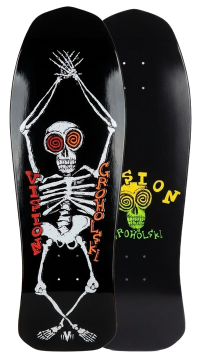 Vision Groholski Skeleton Deck - 10.25"x30"