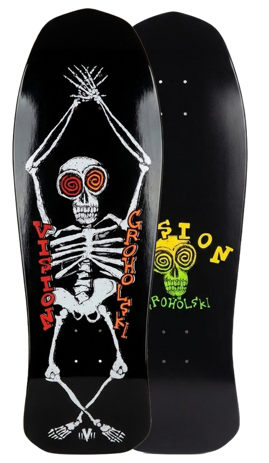Vision Groholski Skeleton Deck - 10.25"x30"